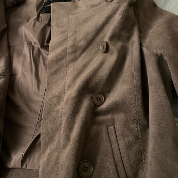 EUC Cropped Suede Jacket - Picture 2 of 3